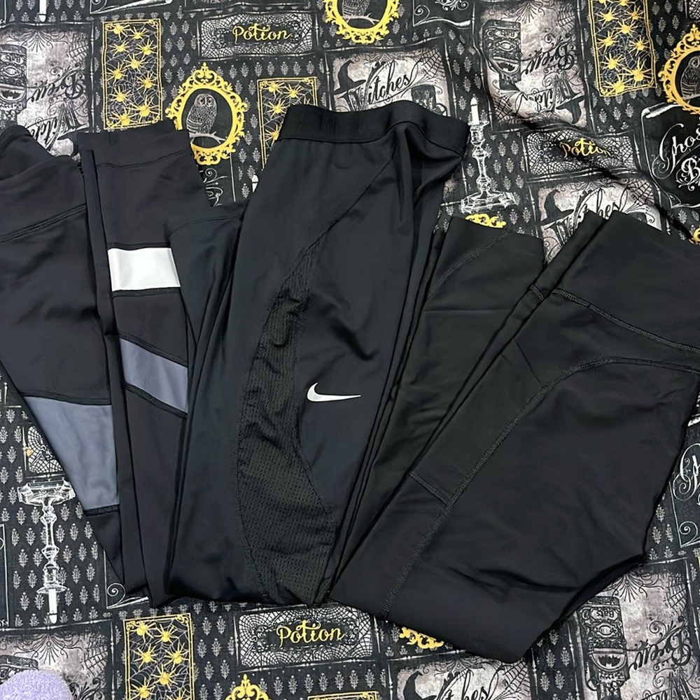 Lot of 3 athletic leggings spandex